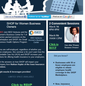 email newsletter